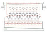 6HI roller leveler wireframe