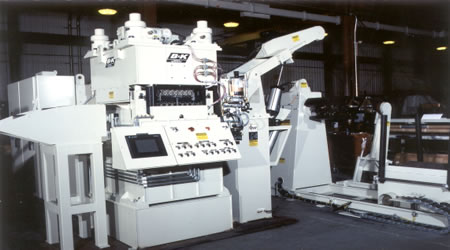 Diese B&K Präzisionsrichtmaschine wurde in eine neue Pressenvorschubanlage integriert.